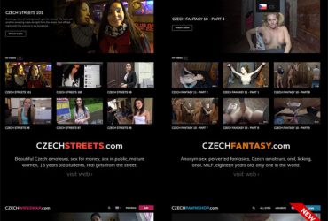 CzechAV, un réseau de 33 sites de porno amateur